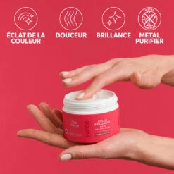 Masque Color Brilliance Cheveux Epais Invigo Wella 500ml -Produits Capillaires Boutique 111.322 2 26326.1693906685