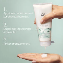 Conditionneur Nutri Curls Wella 1000ml -Produits Capillaires Boutique 1110.22 4 47176.1693988733