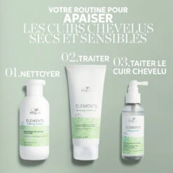 Elements Shampoing Calming Wella 1000ml -Produits Capillaires Boutique 114.122 6 39164.1694011959