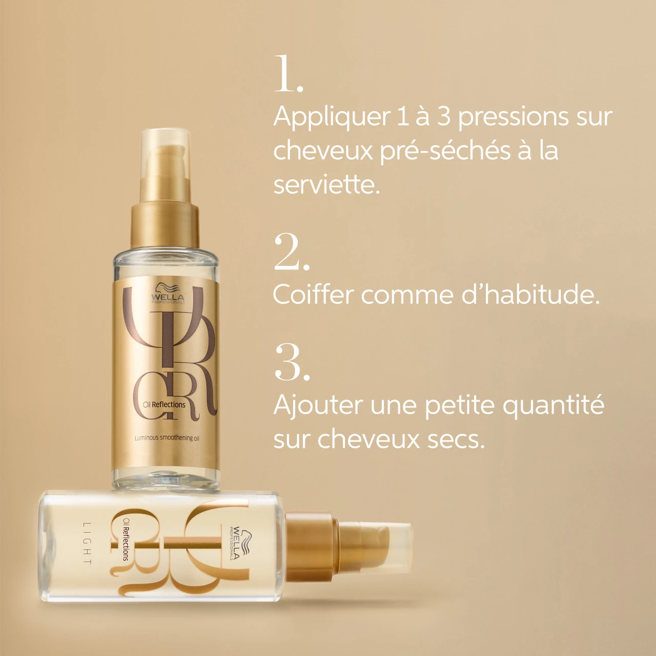 Huile Révélatrice Light Oil Reflections Wella 100ml 8 Huile Révélatrice Light Oil Reflections Wella 100ml – Image 6