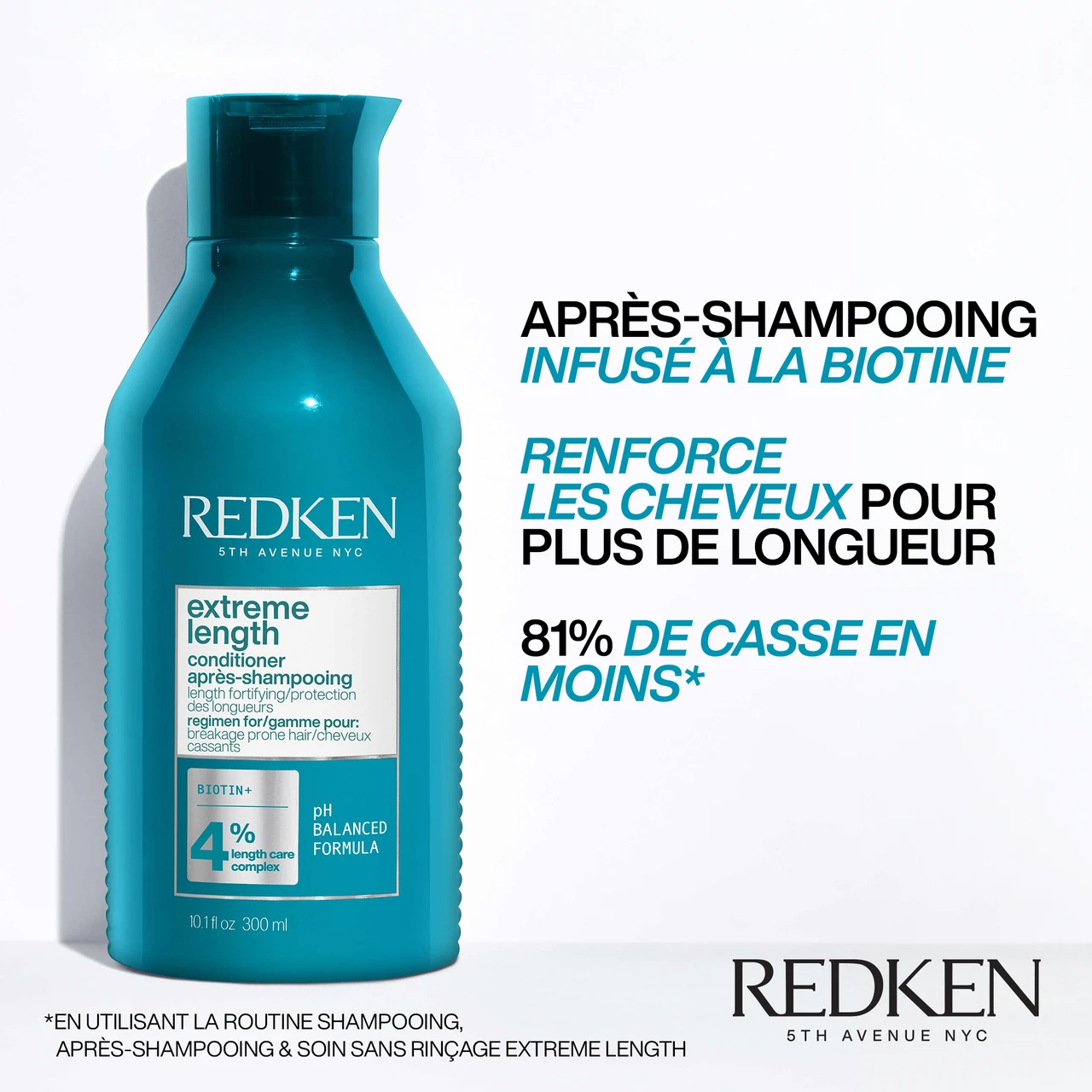 Conditioner Extreme Length Redken 300ml 4 Conditioner Extreme Length Redken 300ml – Image 2