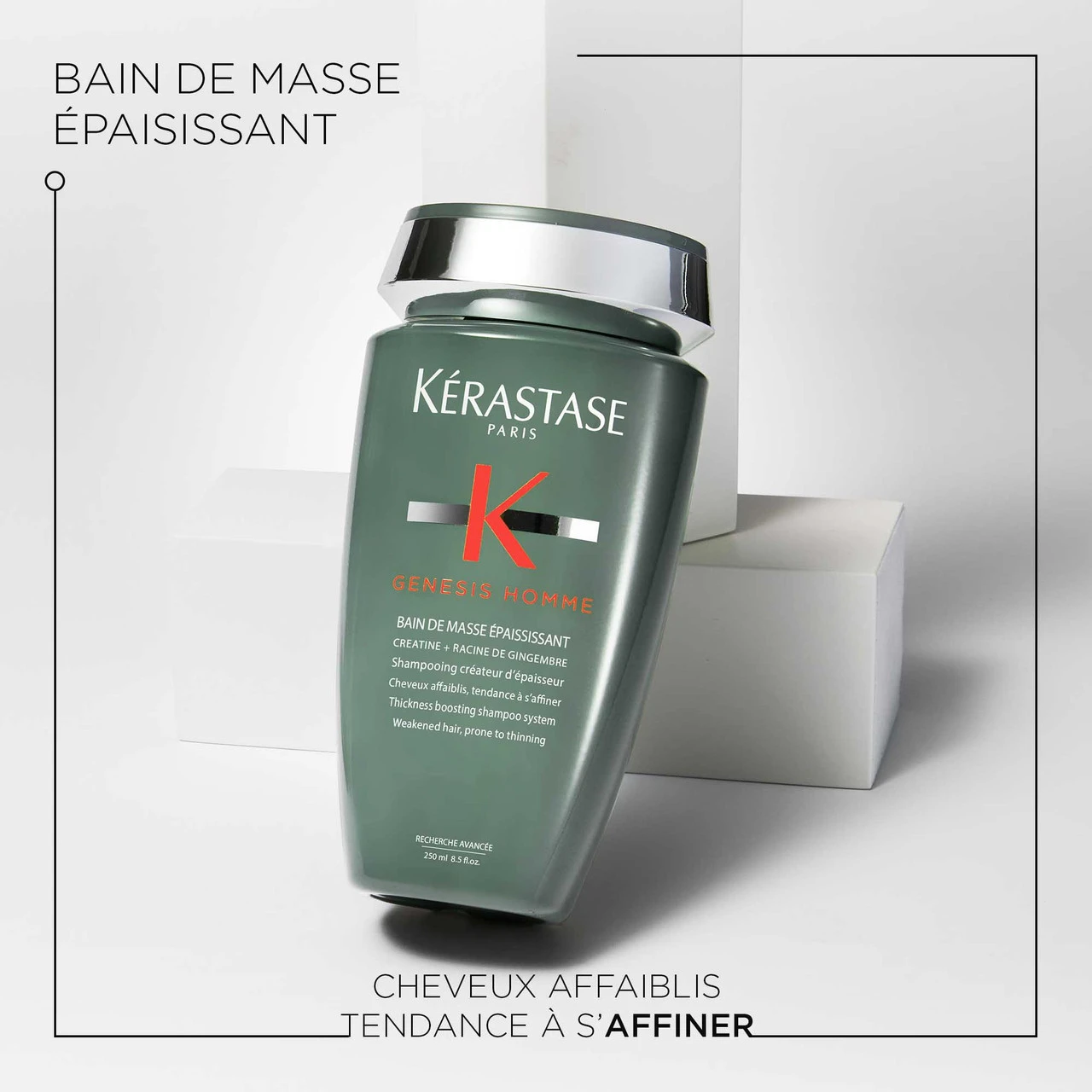 Bain De Masse Épaississant Genesis Homme Kérastase 250ml 4 Bain De Masse Épaississant Genesis Homme Kérastase 250ml – Image 2