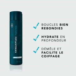 Conditioner Curl Twisted Sebastian 250ml 8 Conditioner Curl Twisted Sebastian 250ml -Produits Capillaires Boutique 51821 4 22521.1689064585