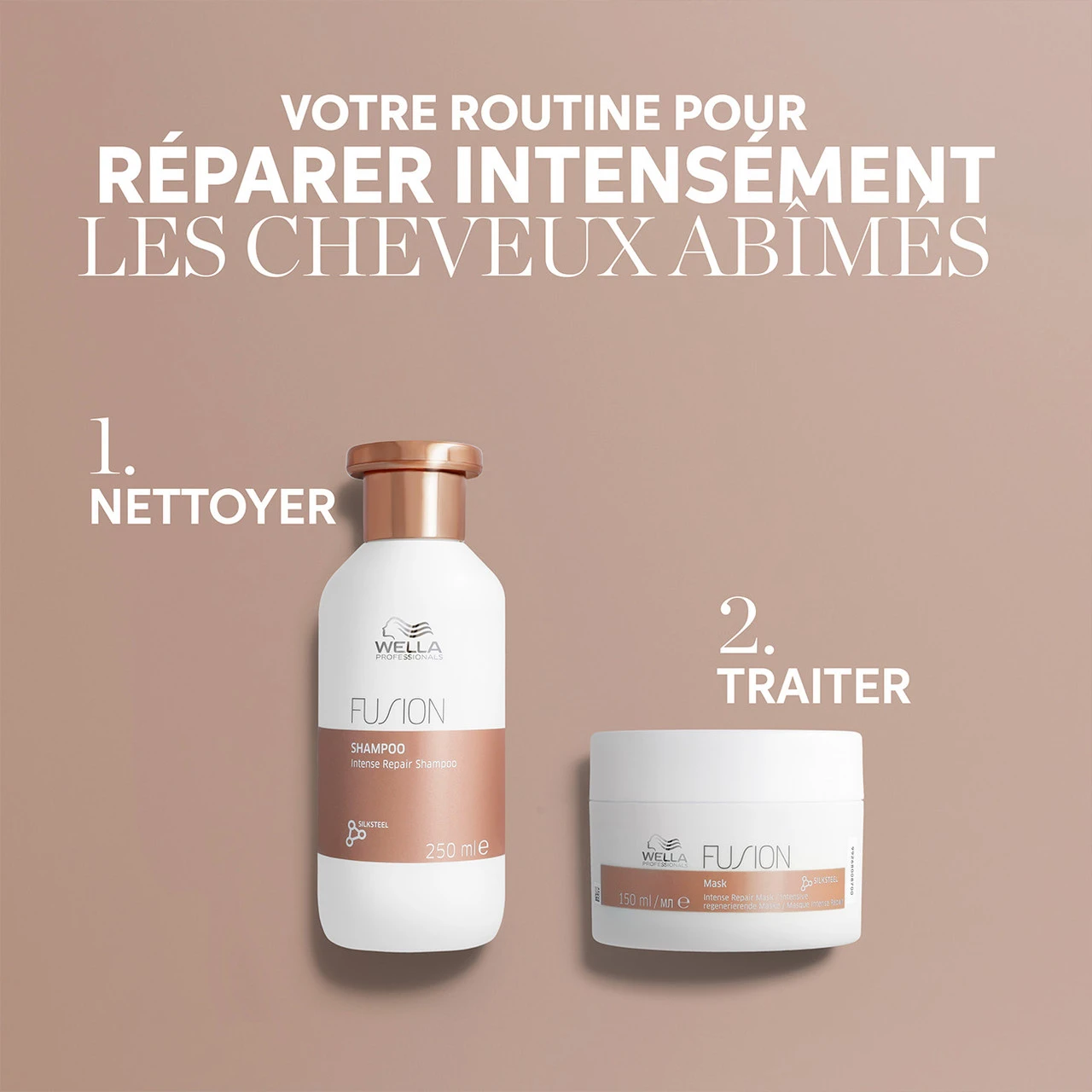 Masque Fusion Intense Repair Wella 500ml 5 Masque Fusion Intense Repair Wella 500ml – Image 3