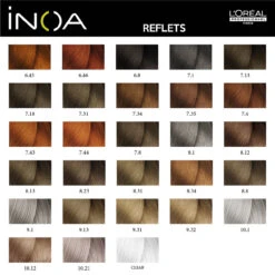 Coloration Inoa Reflets L'Oréal Professionnel -Produits Capillaires Boutique Nuancier INOA REFLET PAGE 2 90621.1684853913