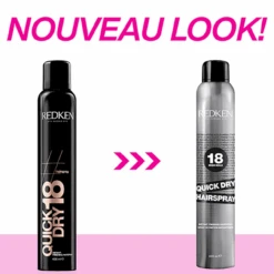 Quick Dry 18 Redken 400ml -Produits Capillaires Boutique Spray Se chage Rapide Quick Dry Redken Styling New look 51960.1694768489