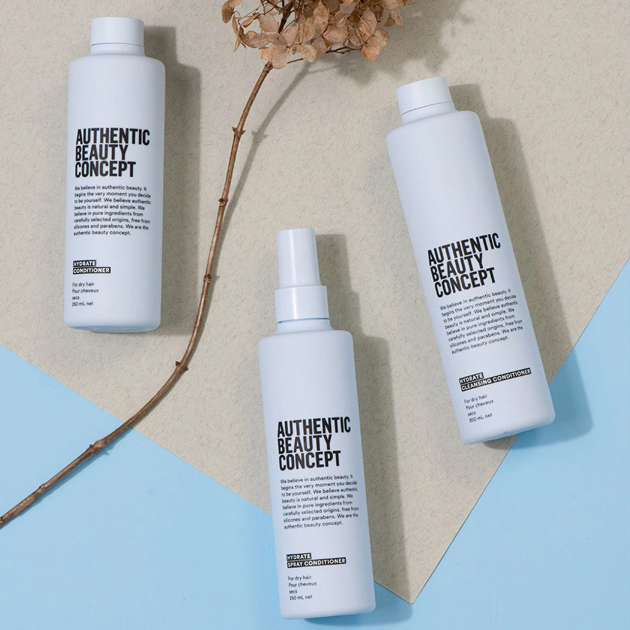 Baume Hydratant Cheveux Secs Authentic Beauty Concept 250ml 4 Baume Hydratant Cheveux Secs Authentic Beauty Concept 250ml – Image 2