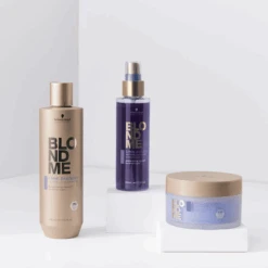 Shampooing Neutralisant Blonds Froids BLONDME 300ml -Produits Capillaires Boutique blondme collection cool blondes 95768.1688635405