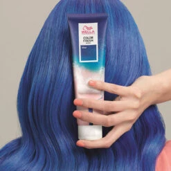 Masque Color Fresh Wella Blue 150ml -Produits Capillaires Boutique blue wella color fresh 150ml 88522.1684847138