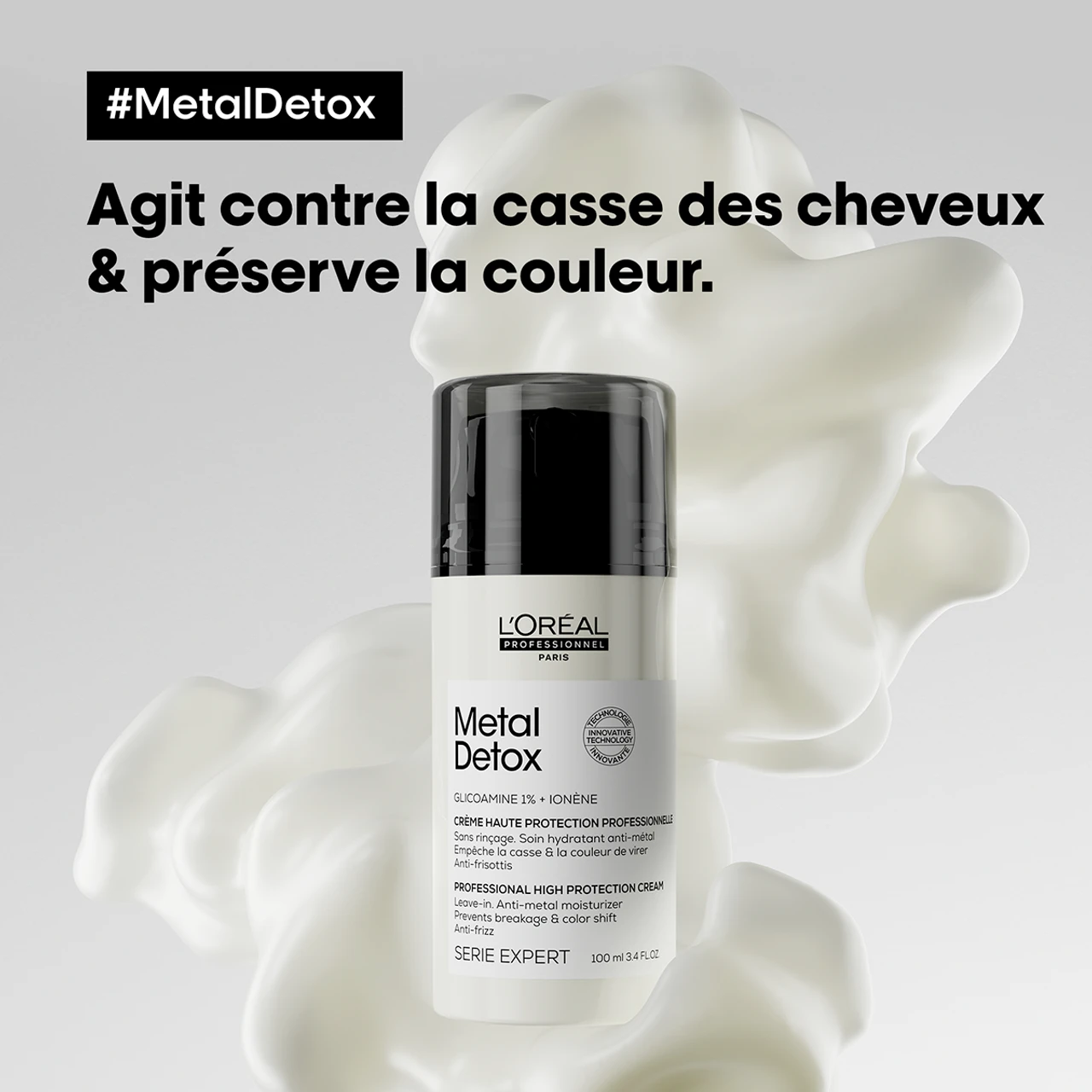 Metal Detox Crèmes Haute Protection L'Oréal 100ml 4 Metal Detox Crèmes Haute Protection L'Oréal 100ml – Image 2