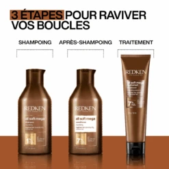 Conditioner All Soft Mega Curls Redken 300ml 9 Conditioner All Soft Mega Curls Redken 300ml -Produits Capillaires Boutique rdk7 routine 43606.1684847315