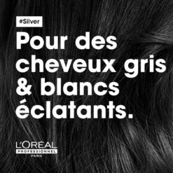 Silver Shampoing Déjaunisseur Pour Cheveux Gris L'Oréal 500ml -Produits Capillaires Boutique silver2 69010.1687165235