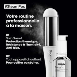 Pack Steampod 4 + Soin Lissant 3 En 1 50 Ml 7 Pack Steampod 4 + Soin Lissant 3 En 1 50 Ml -Produits Capillaires Boutique steampod 4 serum lissant 24716.1694510551